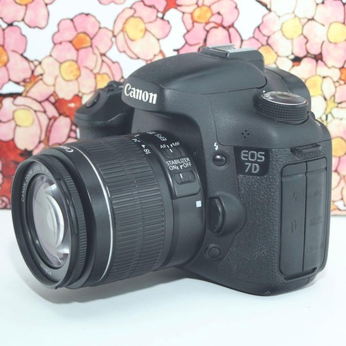 Canon eos dslr camera kit - 7d,